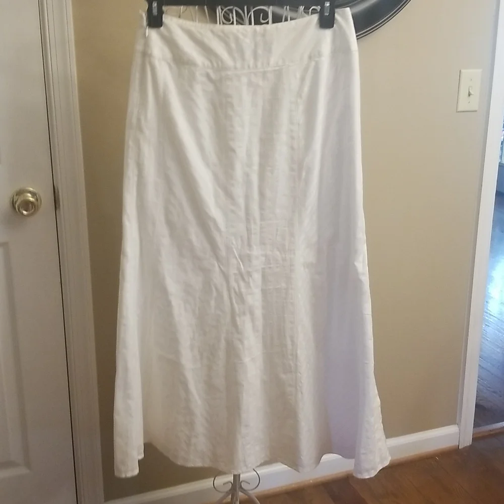Talbots women's white skirt - Picture 4 of 9